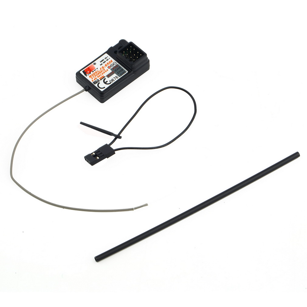 Drone Racing Receiver - Flysky FS-GR3E 2,4-GHz-3-Kanal-Empfänger für RC-Auto und