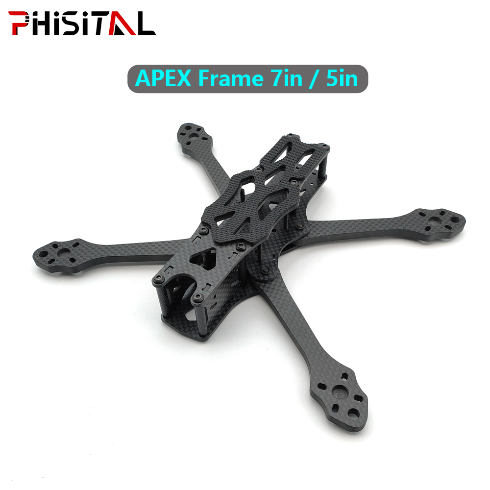 Drone Racing Camera - APEX-Rahmen, 7 Zoll/6 Zoll/5 Zoll, Carbonfaser-Quadcopter-Rahmen-Set