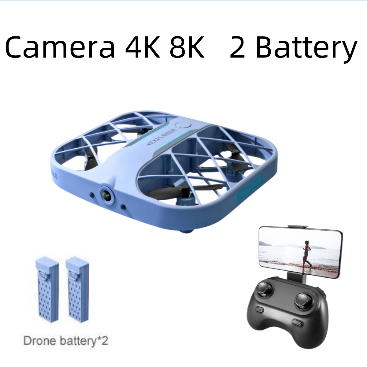 JJRC H107 FPV RC-Drohne mit 2  – Drone Racing Camera Bewertung und Preis